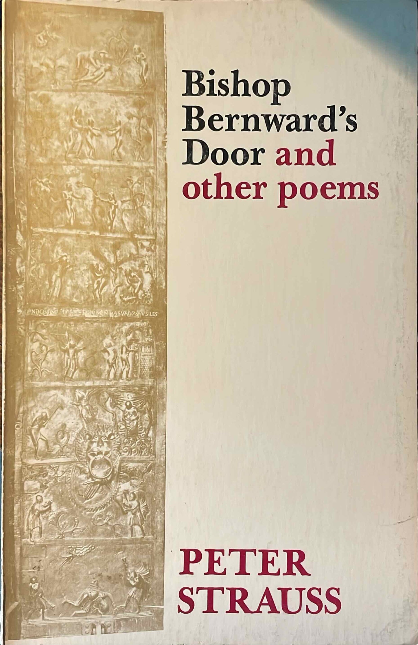 Bishop Bernard's Door and other poems, by Peter Strauss (used)