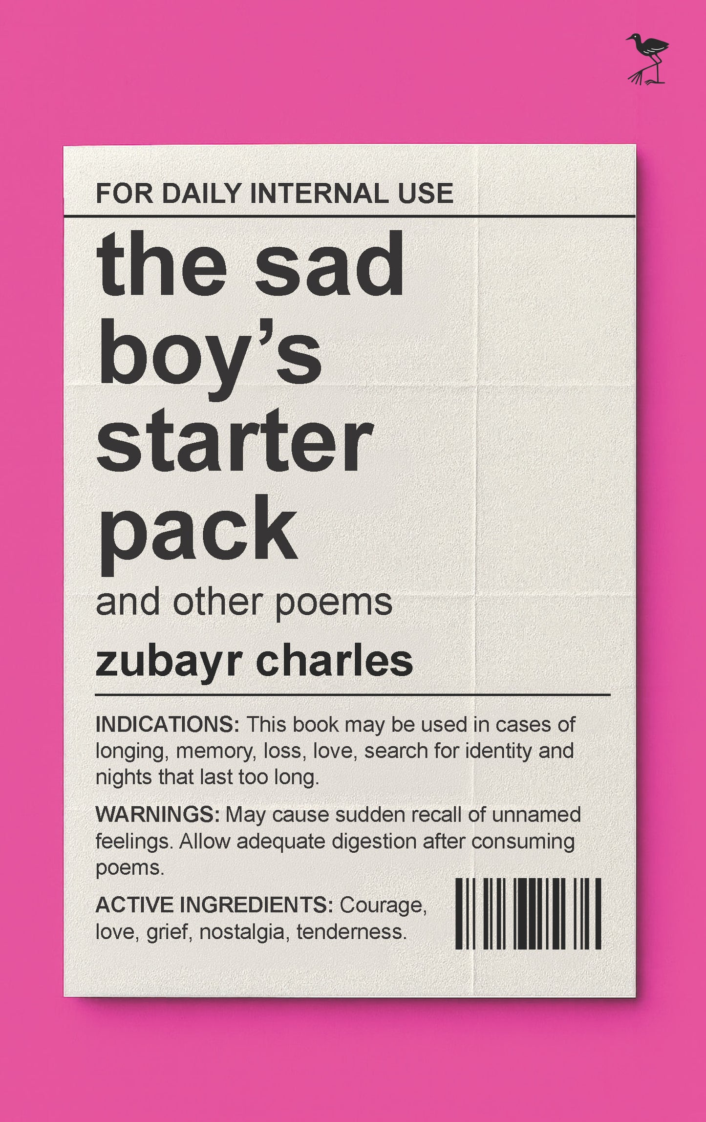 the sad boy’s starter pack and other poems by Zubayr Charles