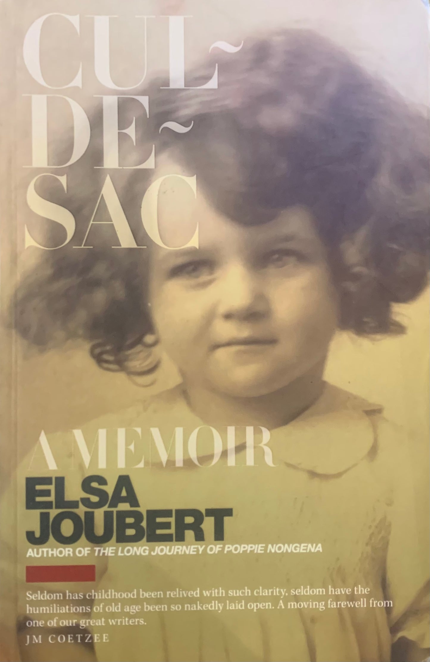 Cul-de-sac, by Elsa Joubert (used)