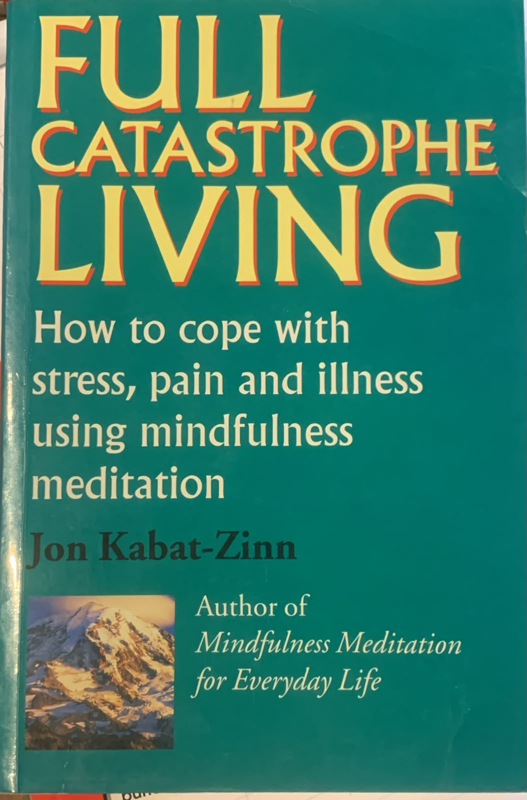 Full Catastrophe Living, by Jon Kabat-Zinn (used)