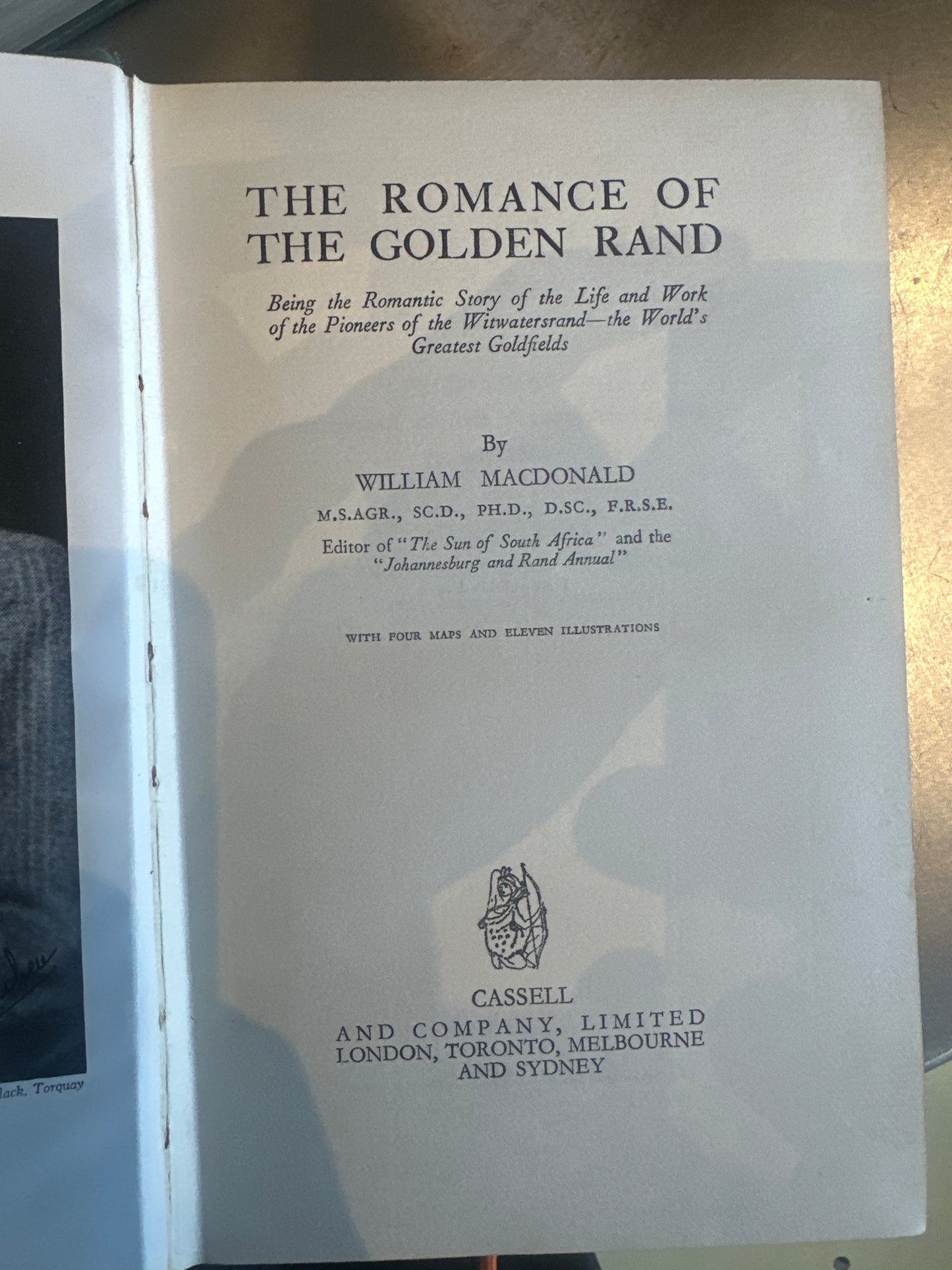 The Romance of the Golden Rand by William Macdonald