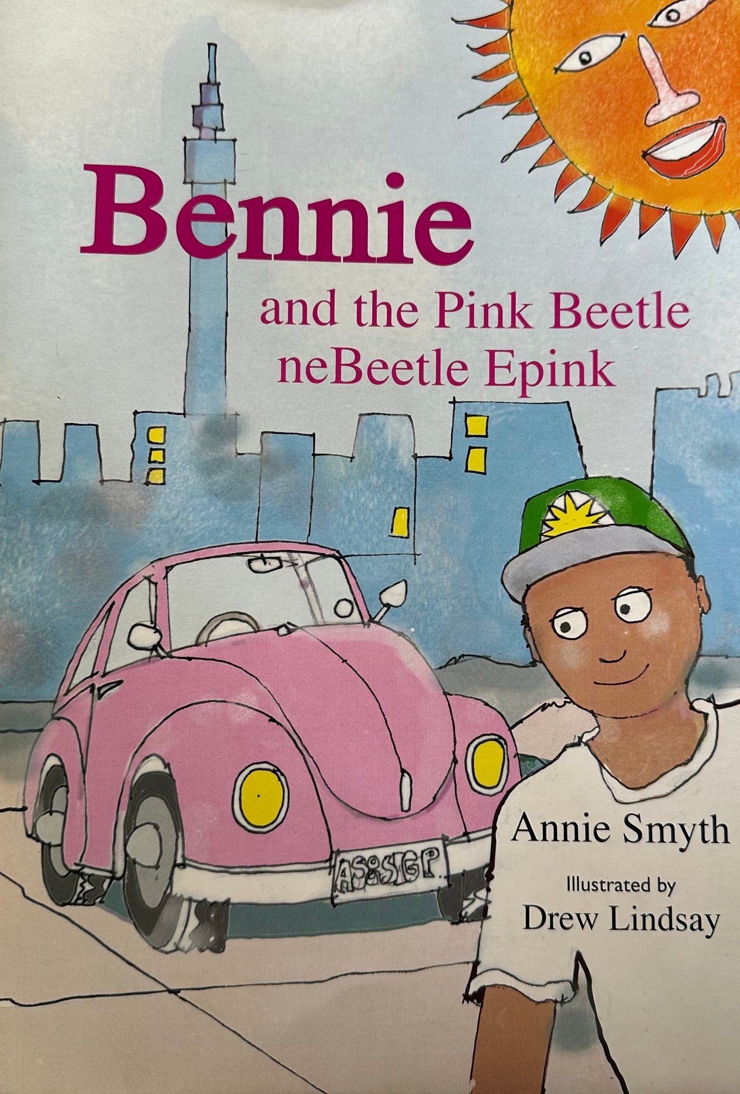 Bennie and The Pink Beetle / neBeetle Epink, by Anne Smyth (English and isiZulu)