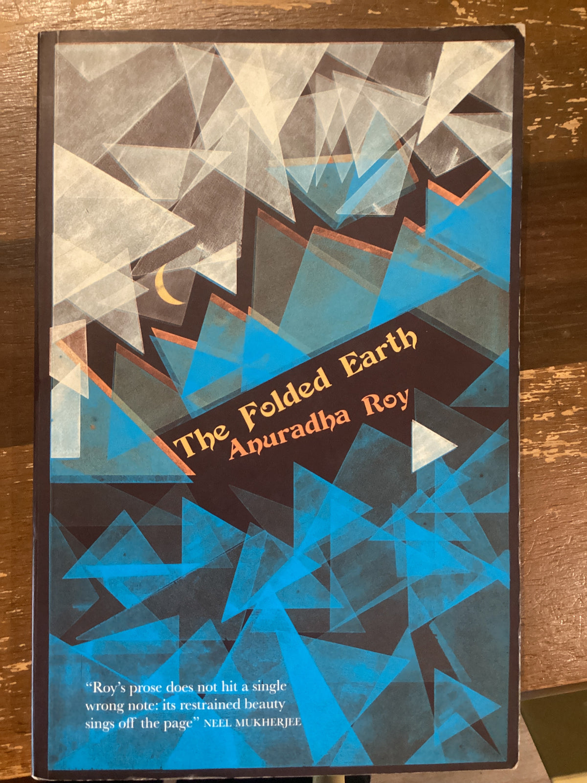 The Folded Earth, by Anuradha Roy (used)