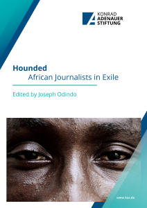 Hounded: African Journalists in Exile edited by Joseph Odindo(used)