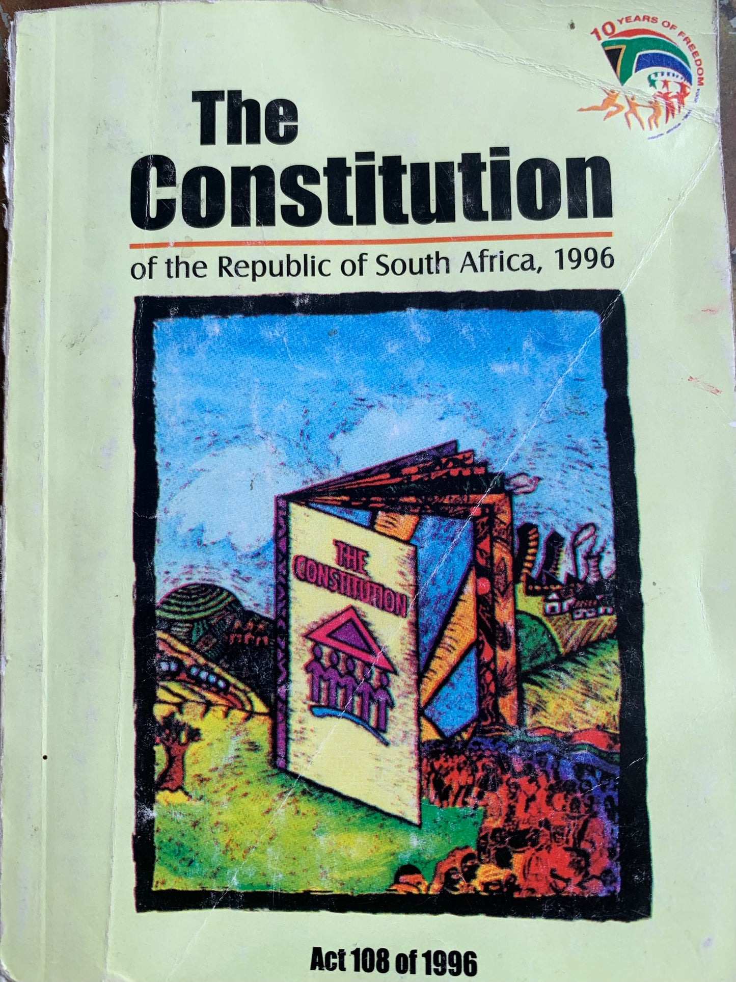 The Constitution of the Republic of South Africa, 1996 (Used)