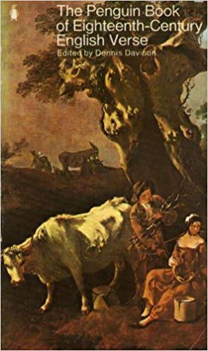 The Penguin Book of Eighteenth-Century English Verse edited by Dennis Davison