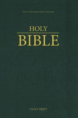 NIV Holy Bible, Giant Print