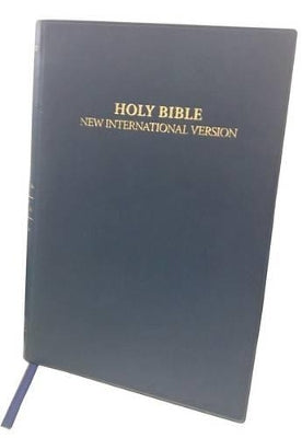 NIV standard blue vinyl Bible