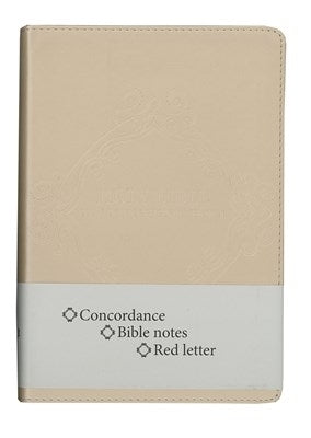 NIV standard rose gold Bible