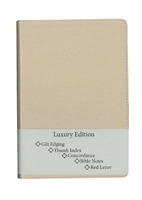 NIV standard rose gold luxury Bible