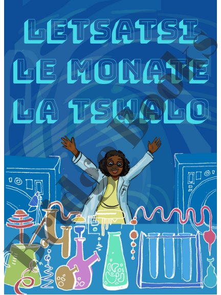 Letsatsi Le Monate (Happy birthday, seSotho, scientist, girl)