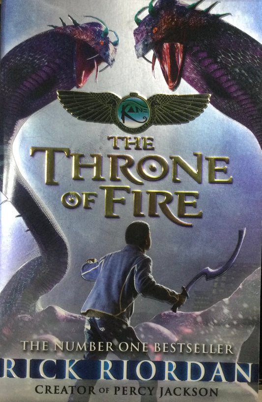 The Throne of Fire, by Rick Riordan (used)