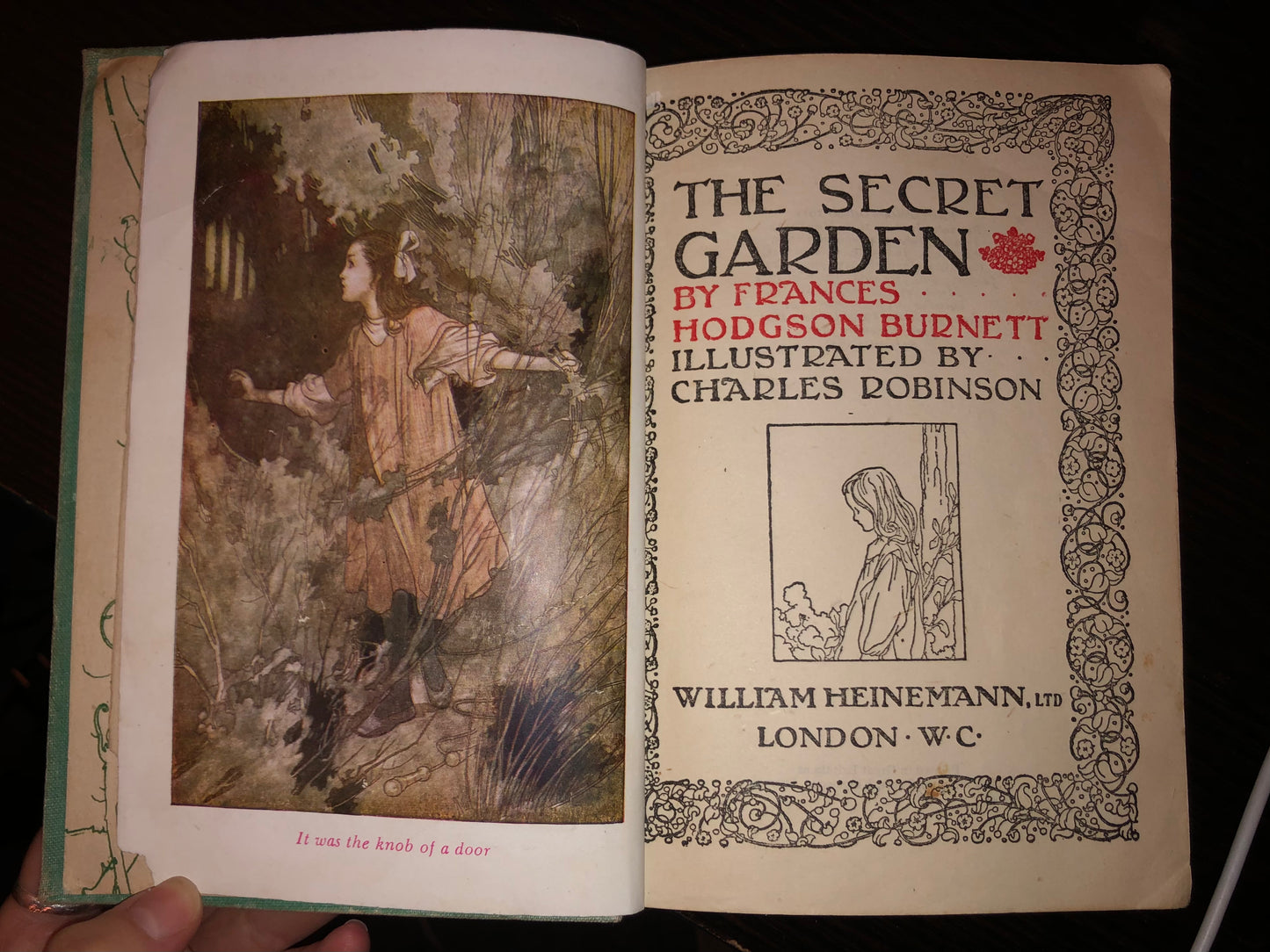 The Secret Garden, by Frances Hodgson Burnett