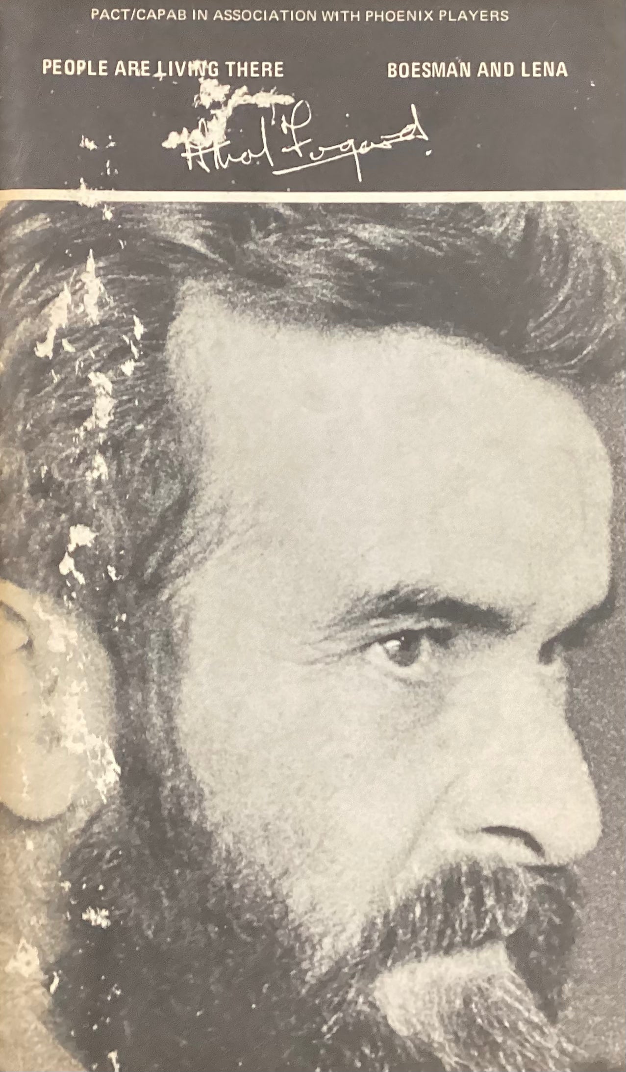 People are Living There, Anthol Fugard