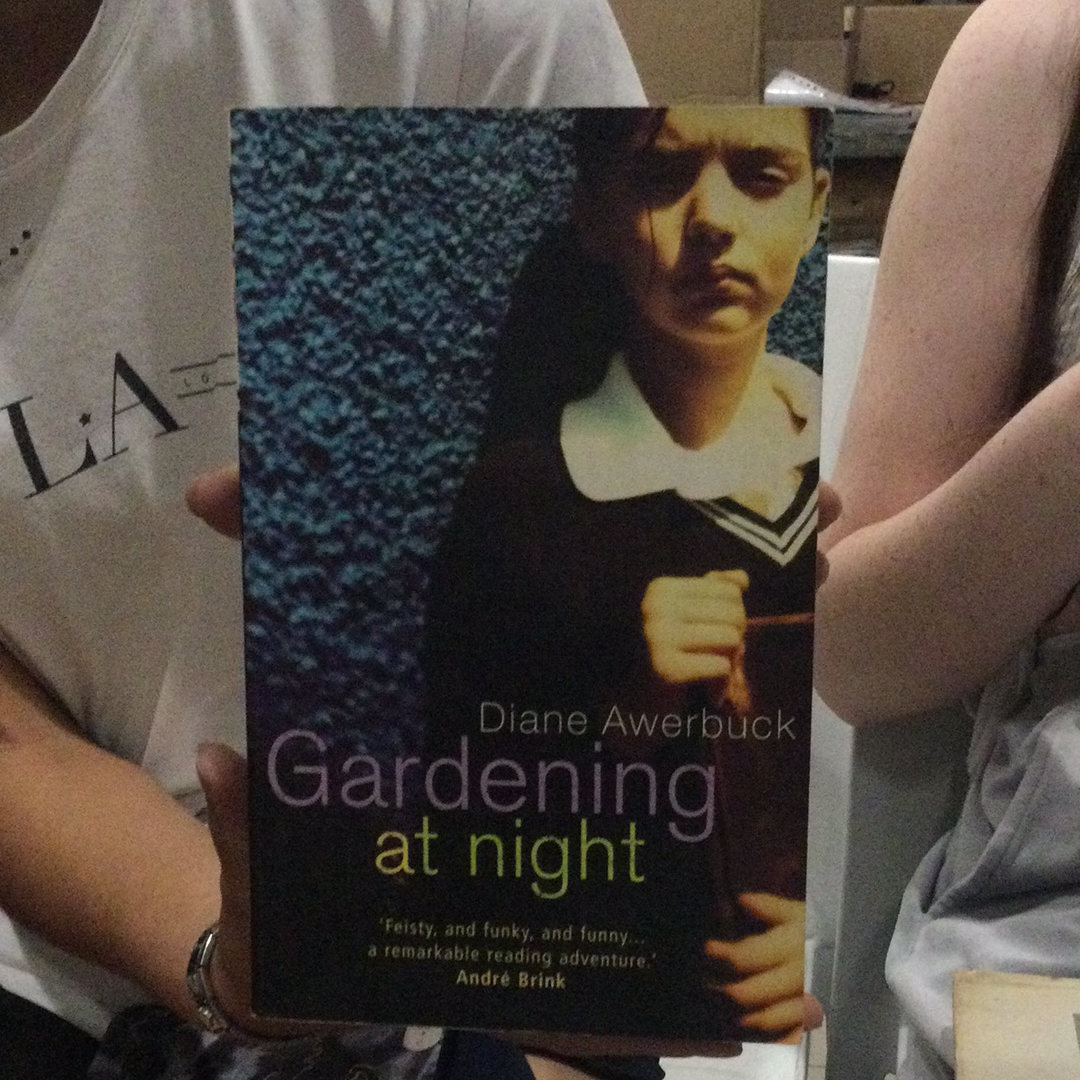 Gardening at night by Diane Awerbuck (used)