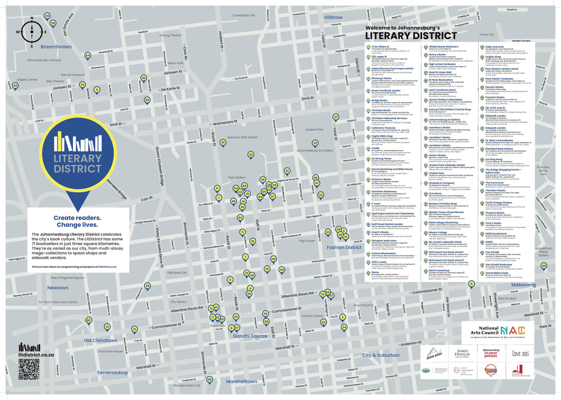 LitDistrict map now in print!