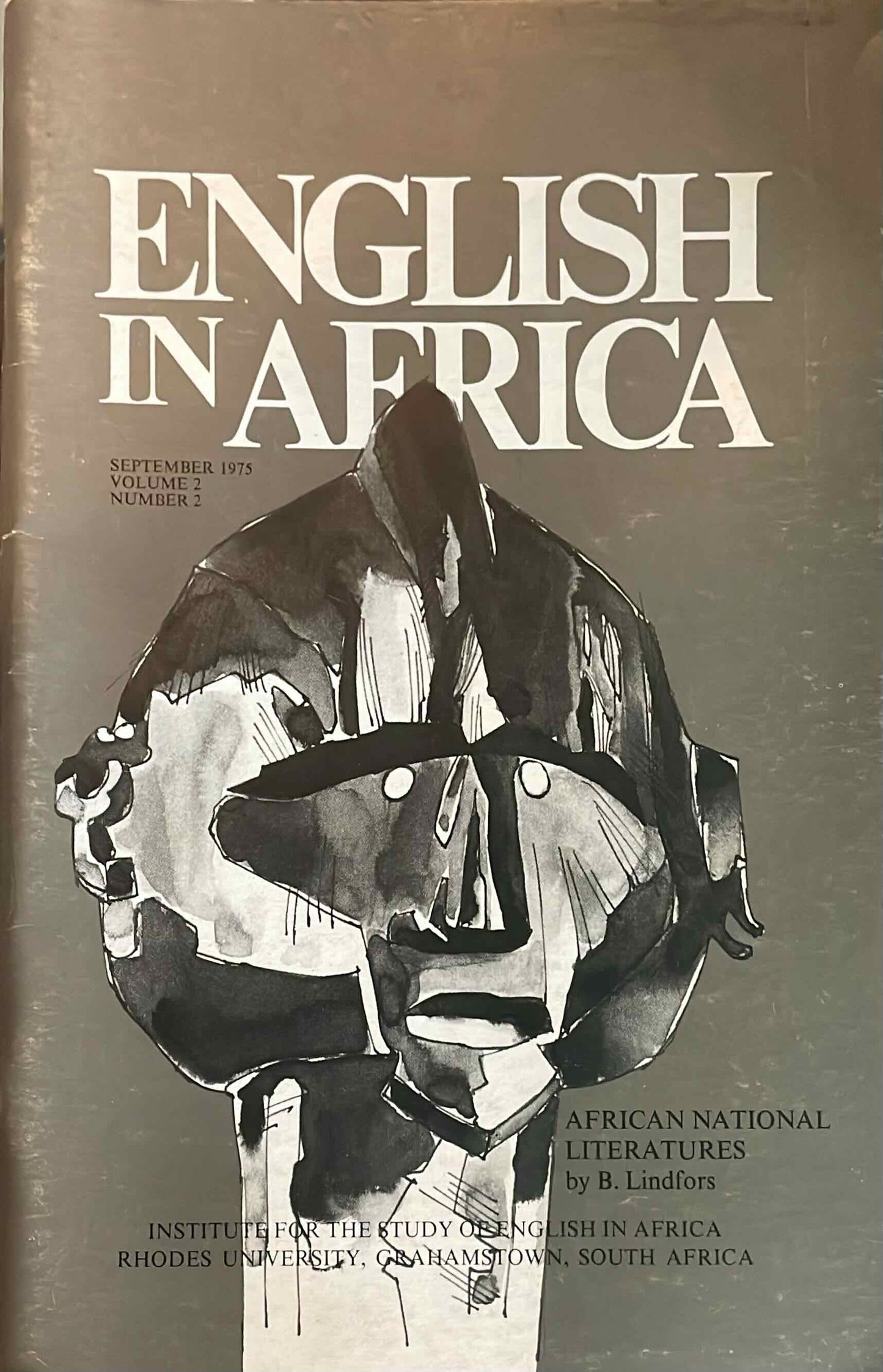 English in Africa: Volume 2 Number