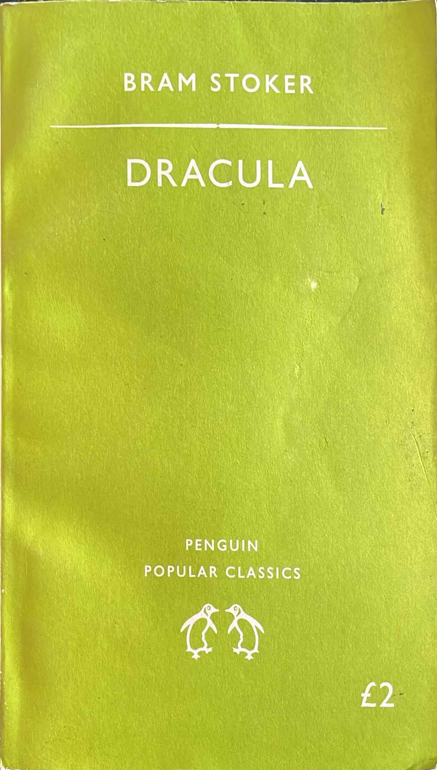 Dracula, by Bram Stoker (used)