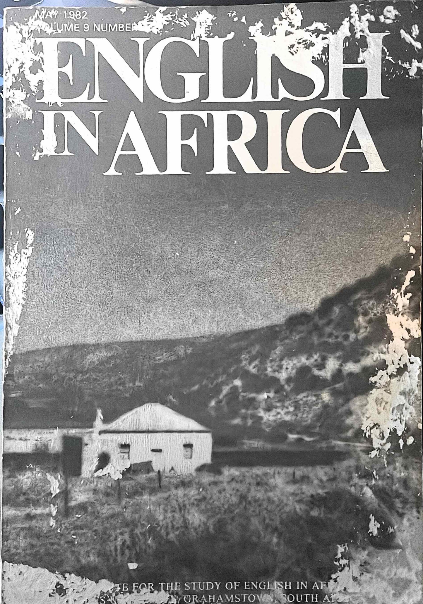 English in Africa, Volume 9 Number 1