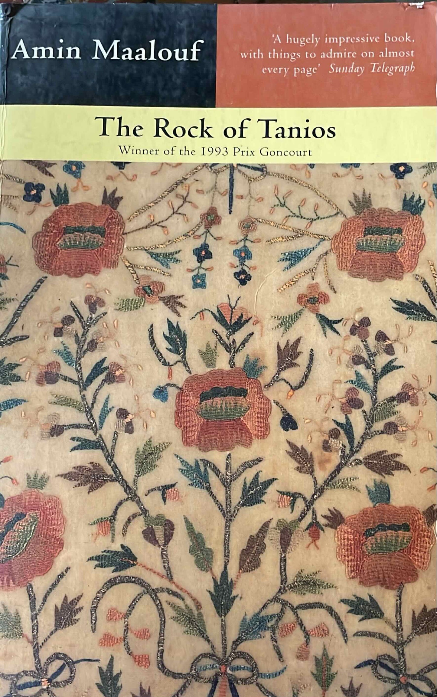 The Rock of Tanios, by Amin Maalouf