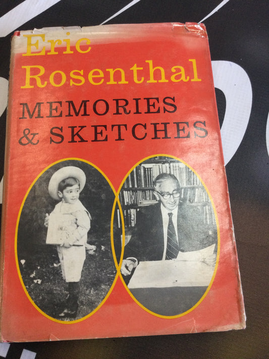 Erie Rosenthal MEMORIES AND SKETCHES (Used)