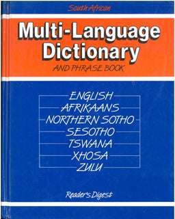 South African Multi-Language Dictionary and Phrase Book