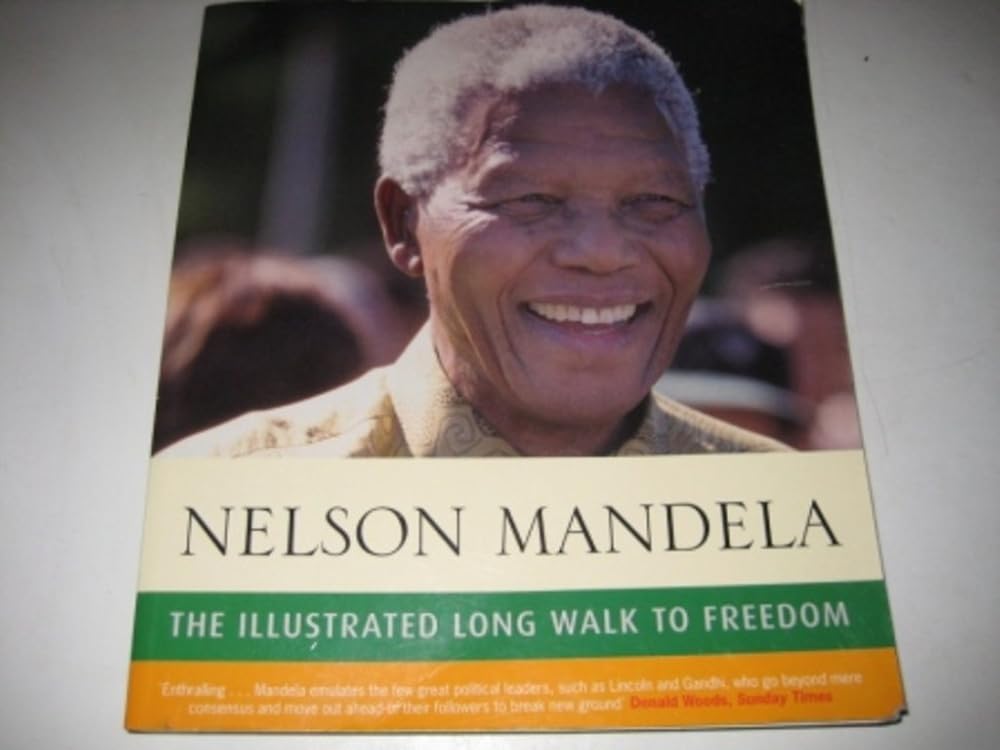 Illustrated Long Walk To Freedom cover image