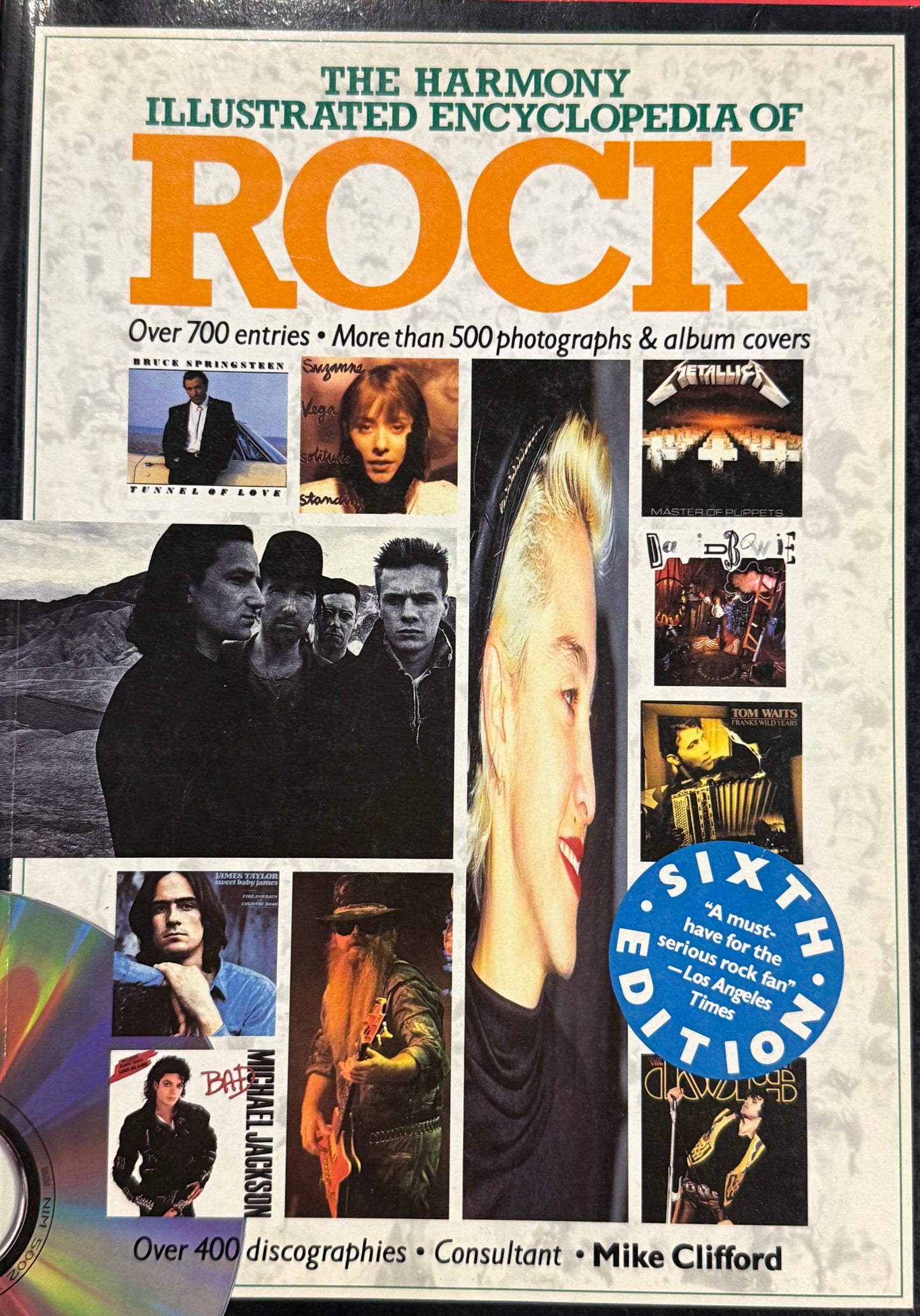 The Harmony Illustrated Encyclopedia of Rock, by Mike Clifford (used)