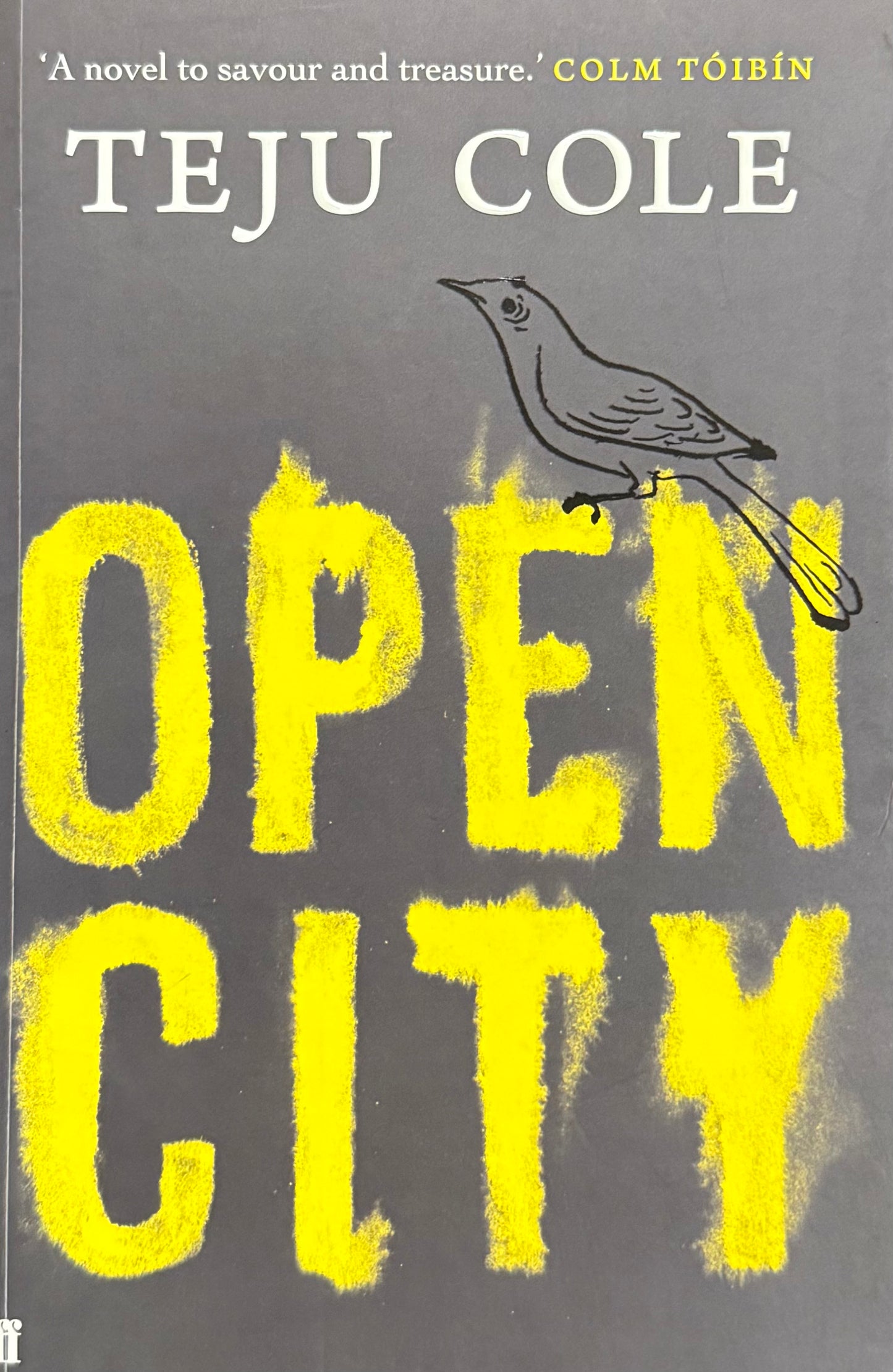 Open City, by Teju Cole (used)