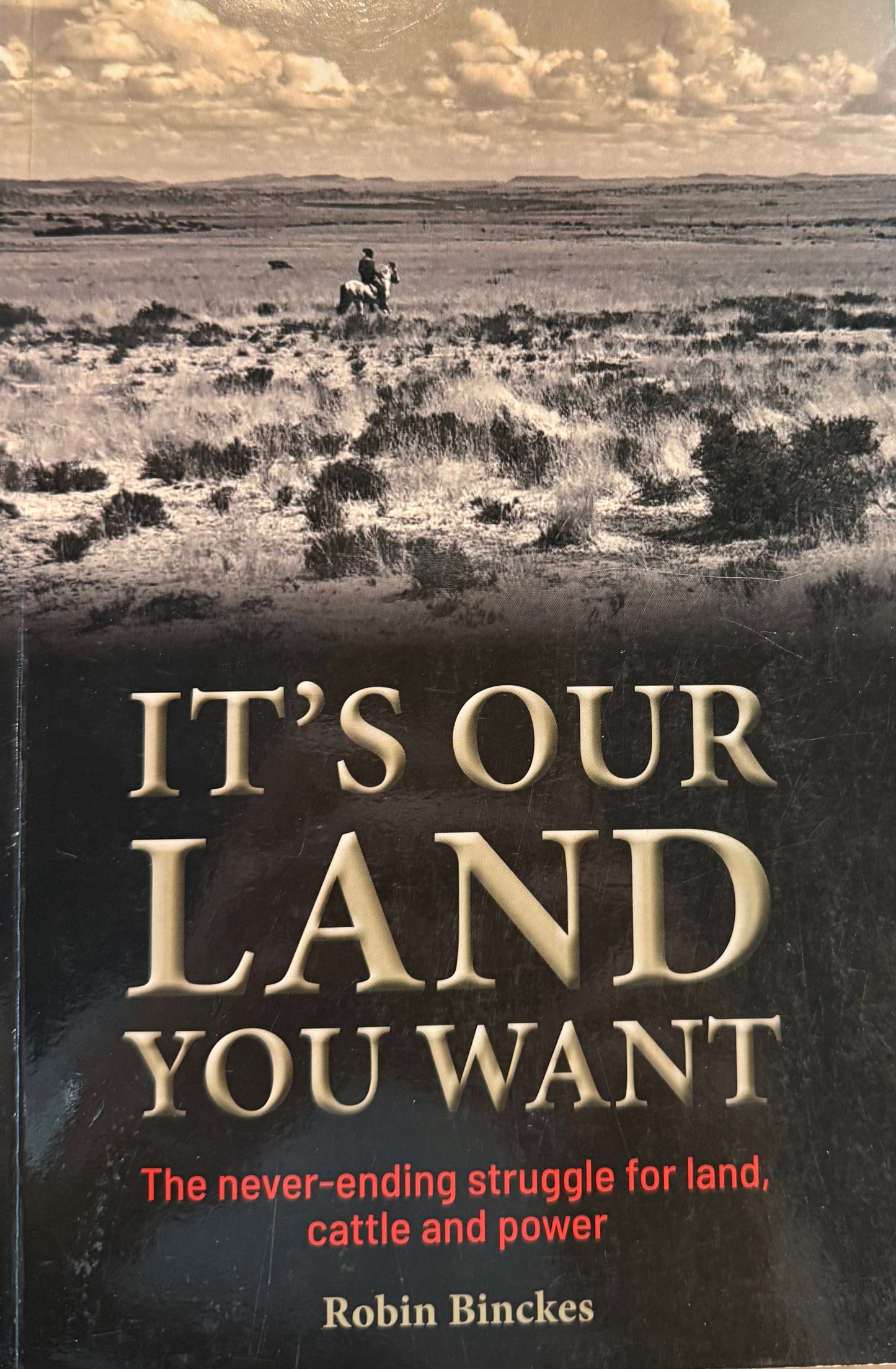 It's Our Land You Want, by Robin Binckes (used)