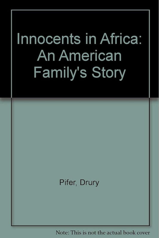 Innocents in Africa: An American Family's Story cover image