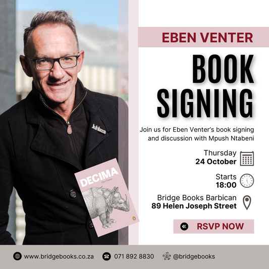 Decima by Eben Venter Book Signing