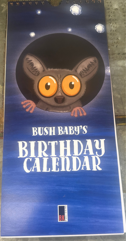 Bush Baby’s Birthday Calendar
