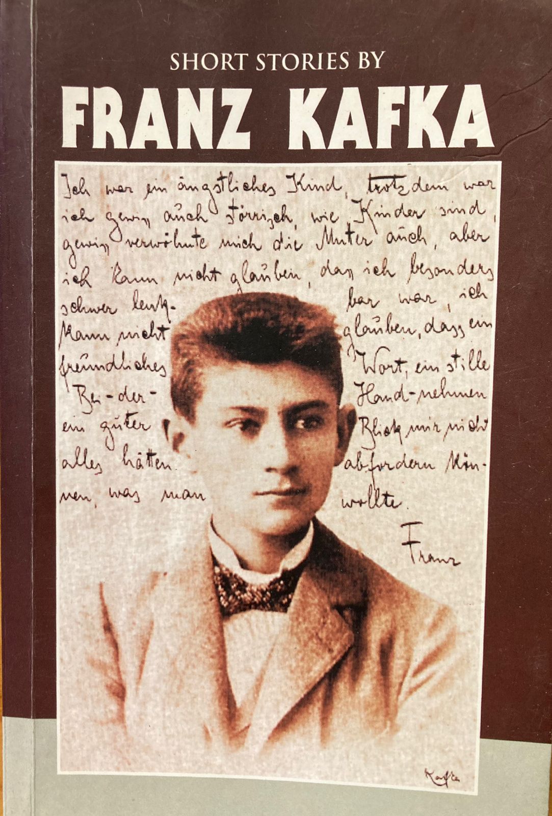 Short Stories by Franz Kafka (used)