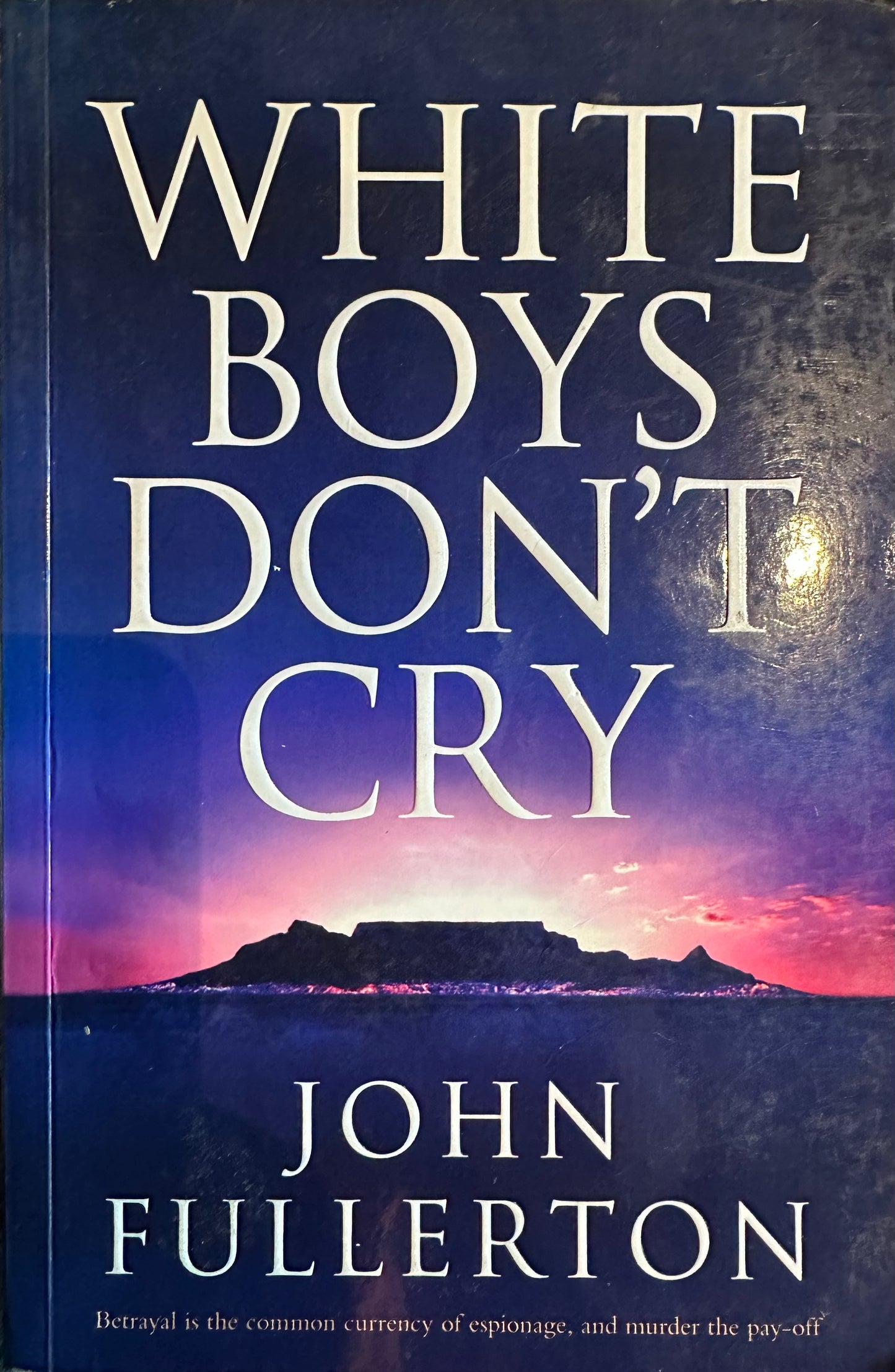 White Boys Don't Cry, by John Fullerton (used)