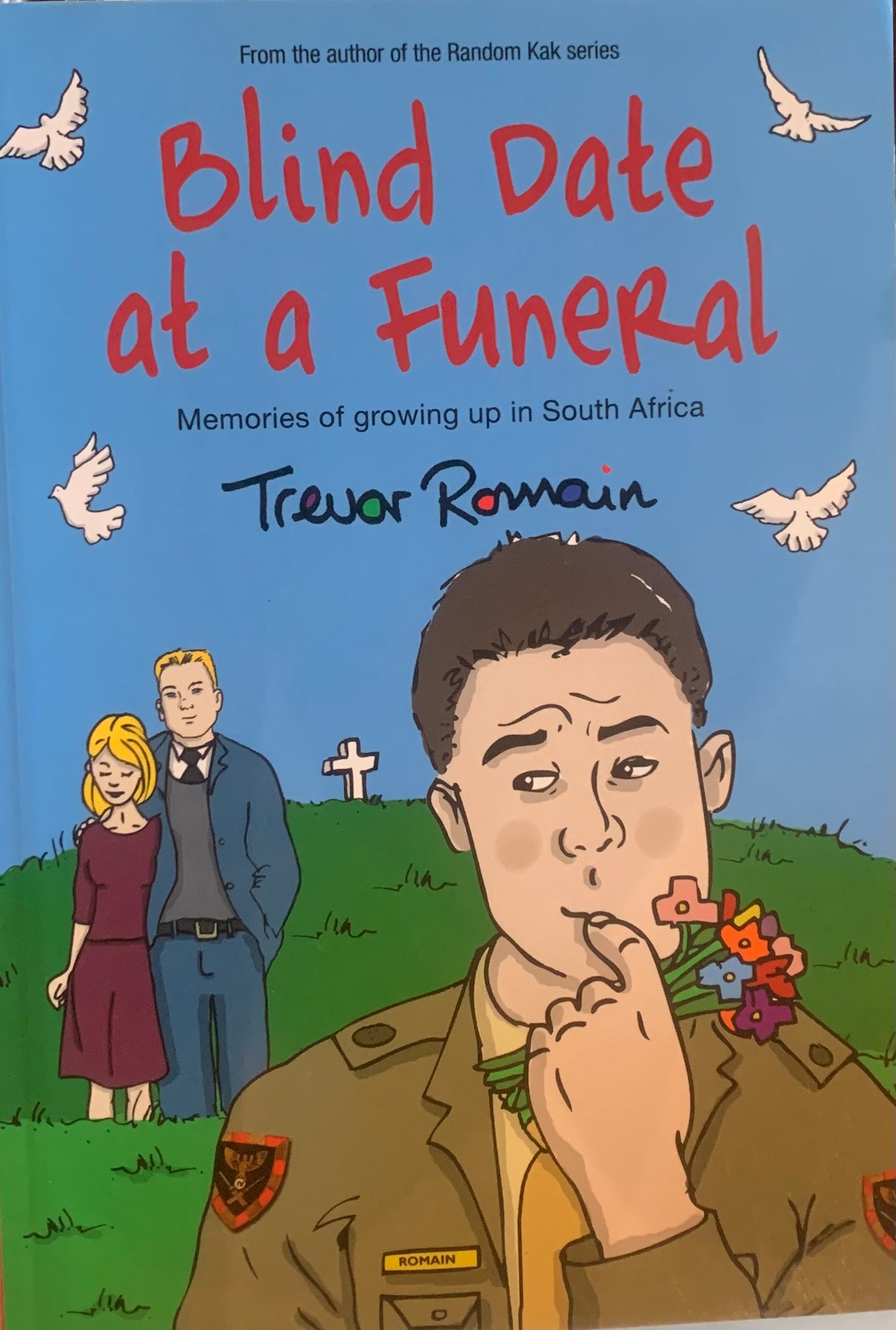 Blind Date at a Funeral, by Trevor Romain (used)