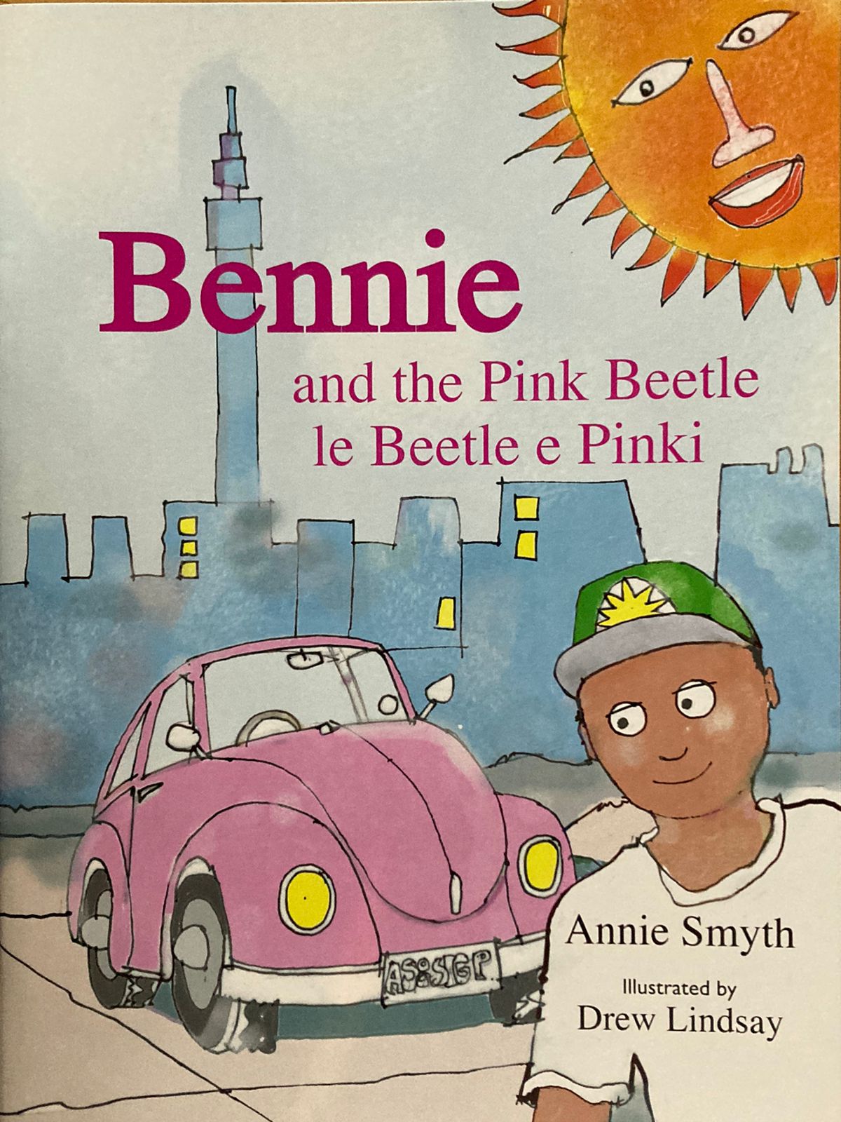 Bennie and the Pink Beetle/ le Beetle e Pinki, by Annie Smyth (English and seSotho)