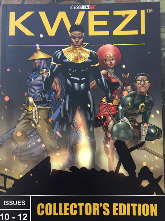 Kwezi Collector's Edition: Issues 10–12, by Loyiso Mkize
