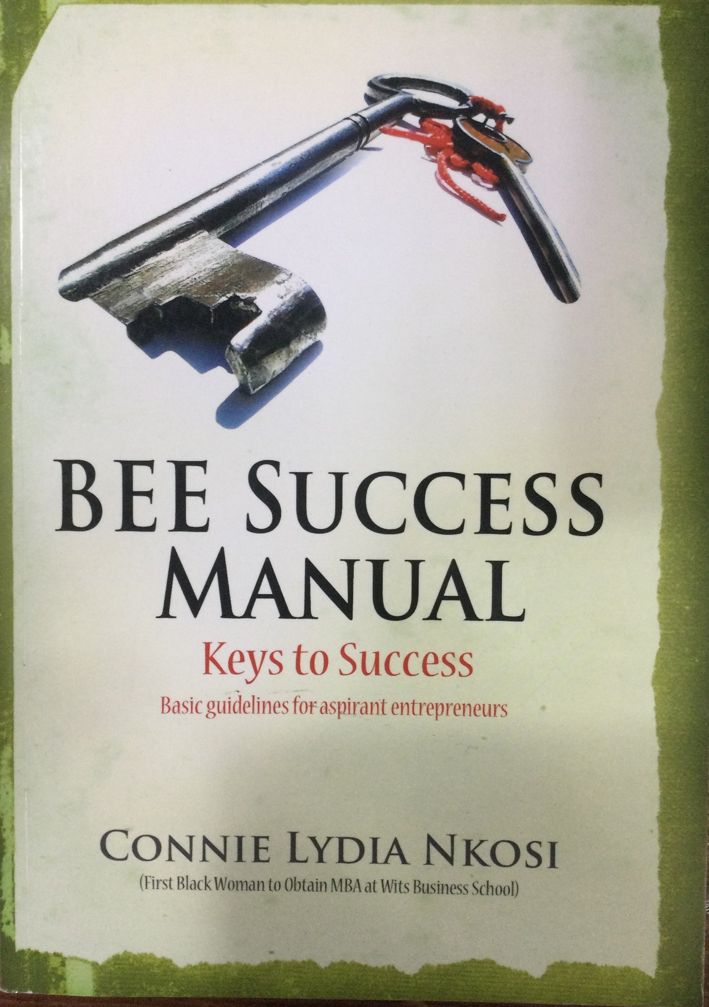 BEE Success Manual: Keys to Success, by Connie Lydia Nkosi