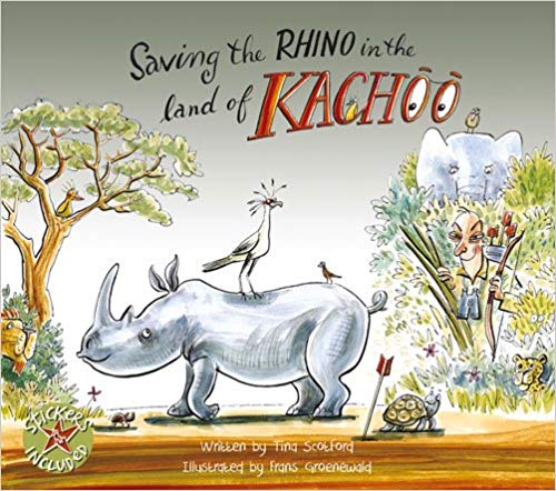 Saving the rhino in the land of Kachoo. The land of Kachoo.
