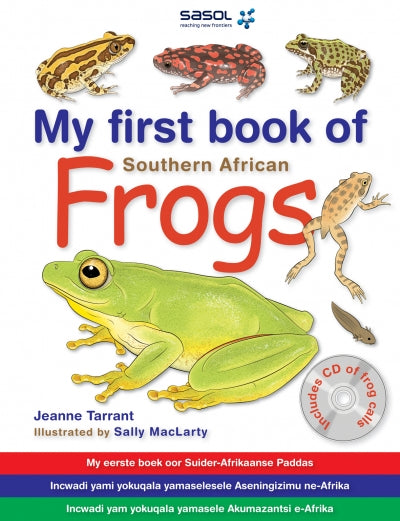 My first Book: SA Frogs Bk & Cd Tarrant Jeanne