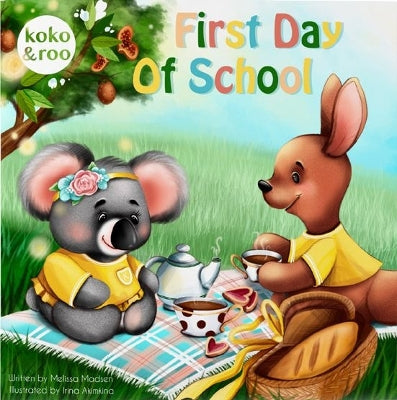 First Day of School. Koko & Roo.