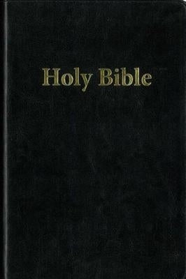 Holy Bible: NIV giant print luxury Bible black