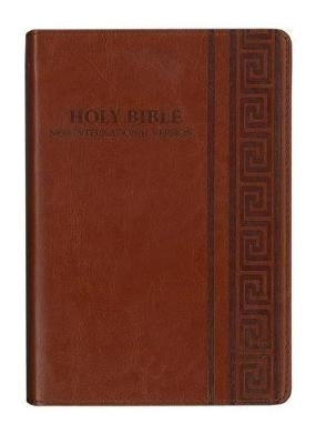 Holy Bible: NIV leather look Bible tan