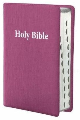 NIV luxury giant print Bible cerise pink