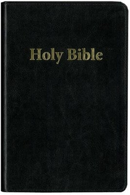 NIV luxury giant print Bible black