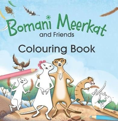 Bomani meerkat colouring book