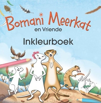 Bomani meerkat inkleurboek