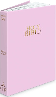 NIV Bible Compact Vinyl Blush Pink