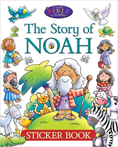 Story of Noah Sticker Book, The. Candle Bible for Toddlers.
